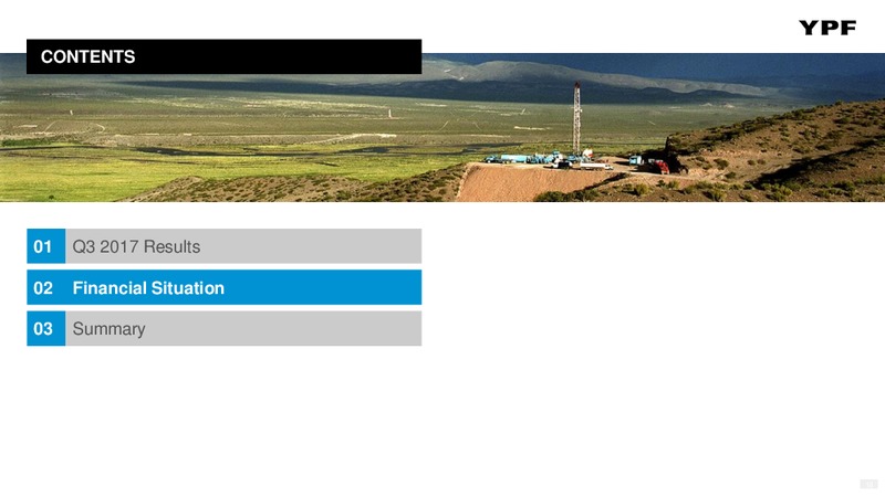 Q3 2017 – YPF S.A. – slide 17