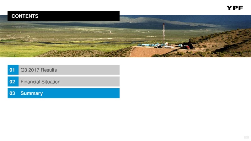 Q3 2017 – YPF S.A. – slide 20