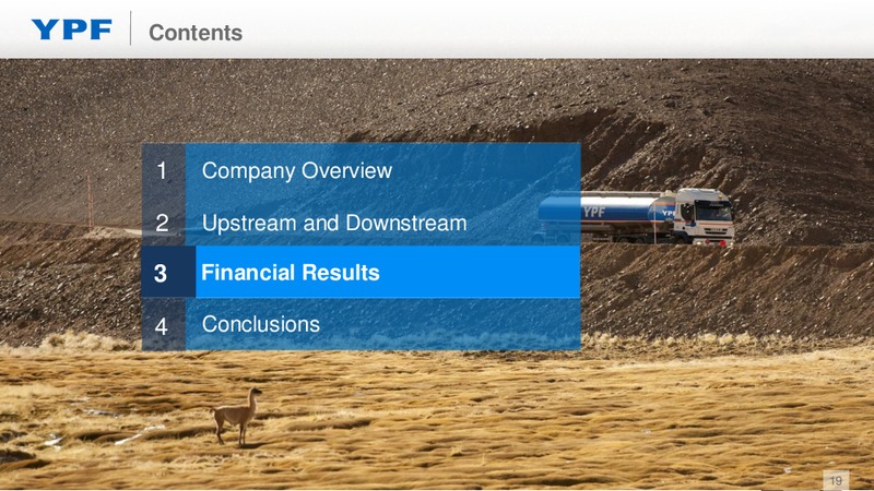 December 2016 Investor Presentation – YPF S.A. – slide 18