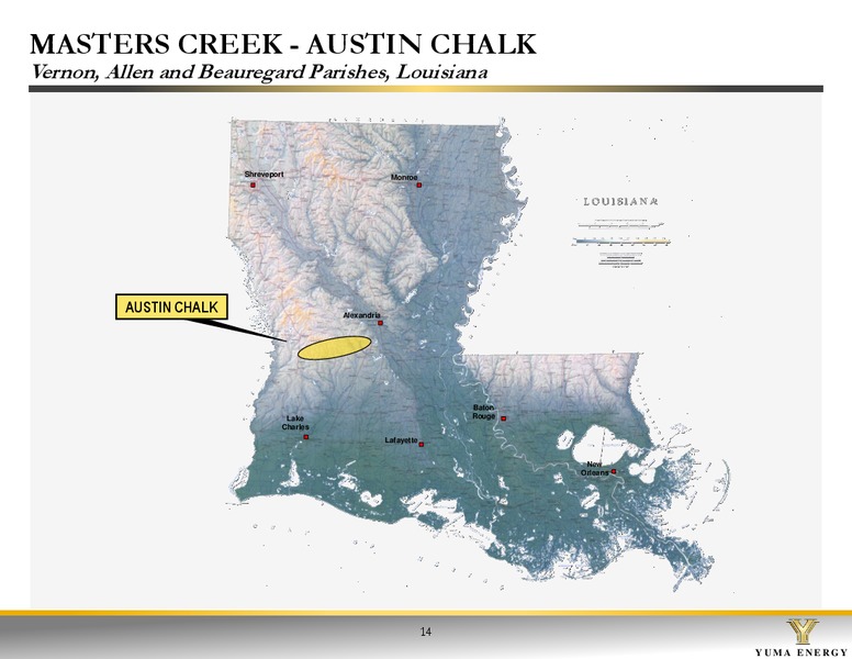 Investor Presentation – Yuma Energy, Inc. – slide 13
