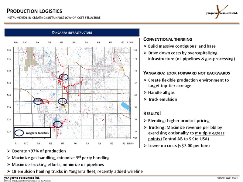 March 2020 Investor Presentation – Yangarra Resources Ltd. – slide 14