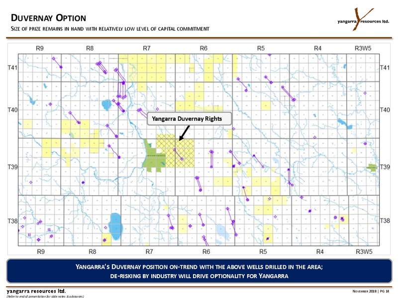 CORPORATE PRESENTATION – Yangarra Resources Ltd. – slide 14