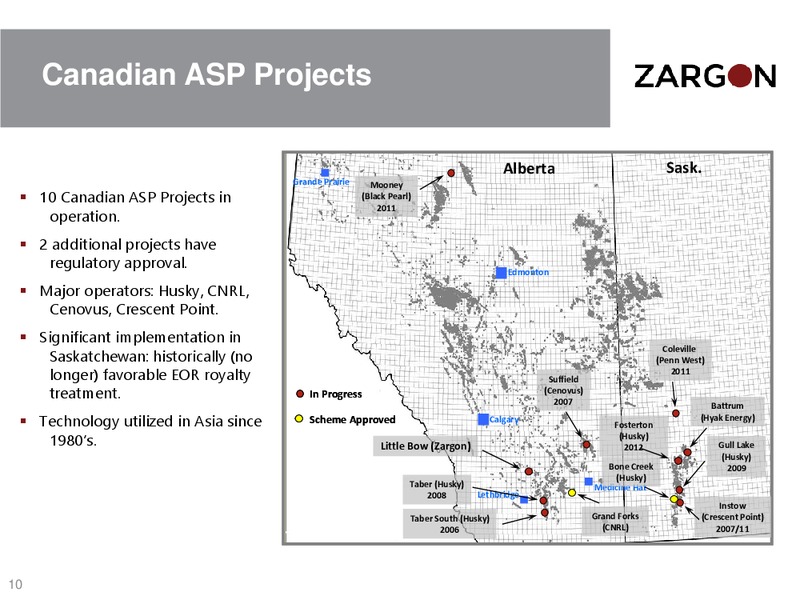 APRIL 2015 CORPORATE PRESENTATION – Zargon Oil & Gas Ltd – slide 9