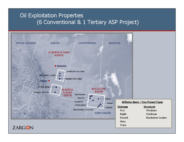 PETERS & COMPANY LTD 2012 NORTH AMERICAN OIL & GAS CONFERENCE – Zargon Oil & Gas Ltd – slide 4
