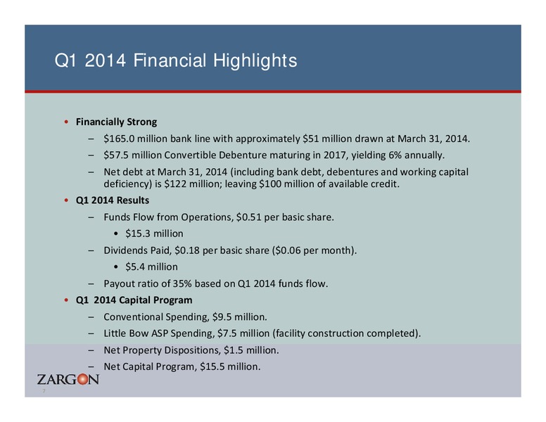 Coporate Presentation – Zargon Oil & Gas Ltd – slide 6