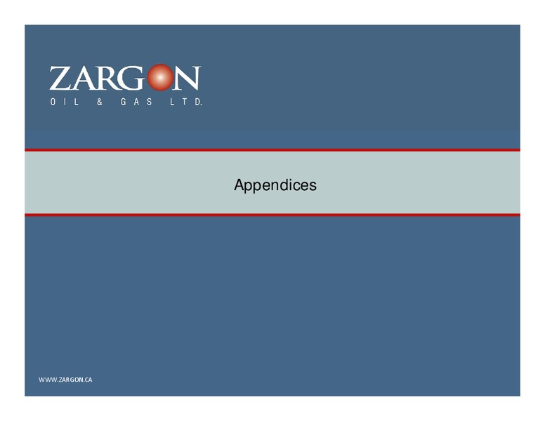 Coporate Presentation – Zargon Oil & Gas Ltd – slide 28