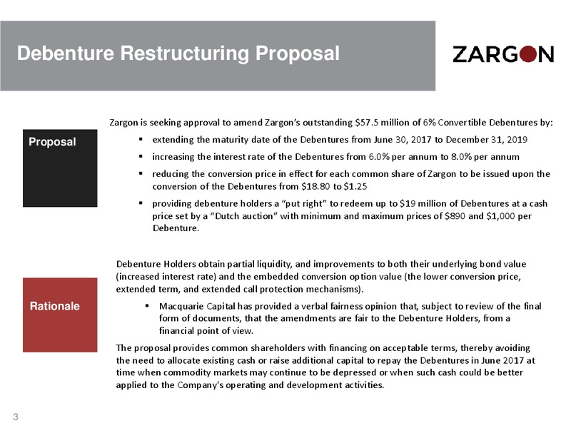 January 2017 Corporate Presentation – Zargon Oil & Gas Ltd – slide 2