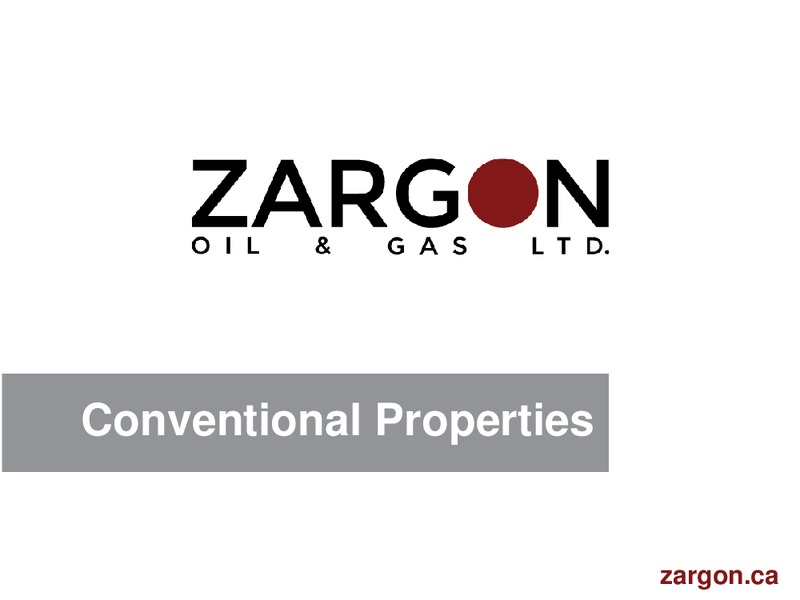 January 2017 Corporate Presentation – Zargon Oil & Gas Ltd – slide 7