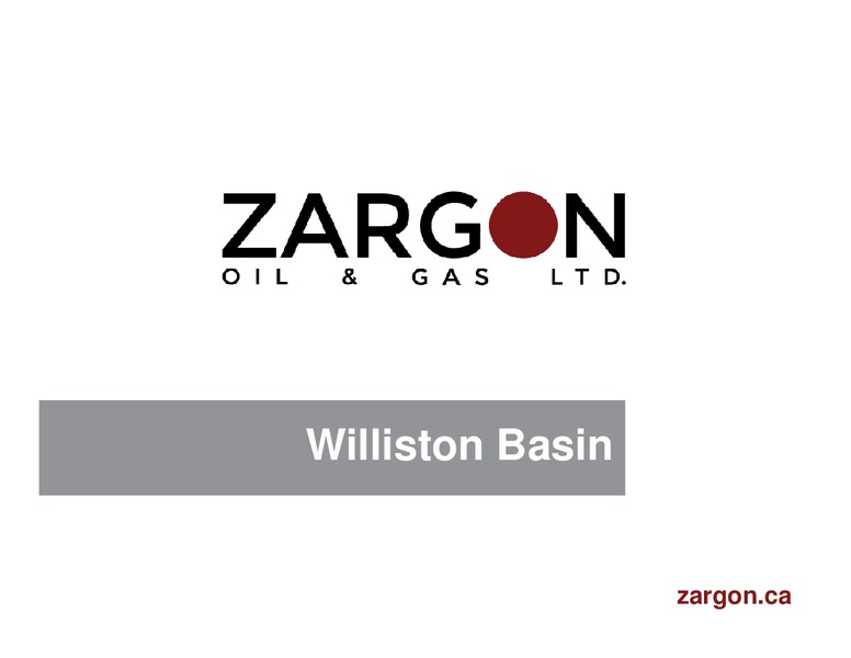 August 2015 Corporate Presentation – Zargon Oil & Gas Ltd – slide 15