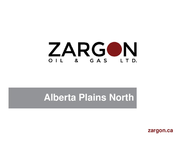 August 2015 Corporate Presentation – Zargon Oil & Gas Ltd – slide 24