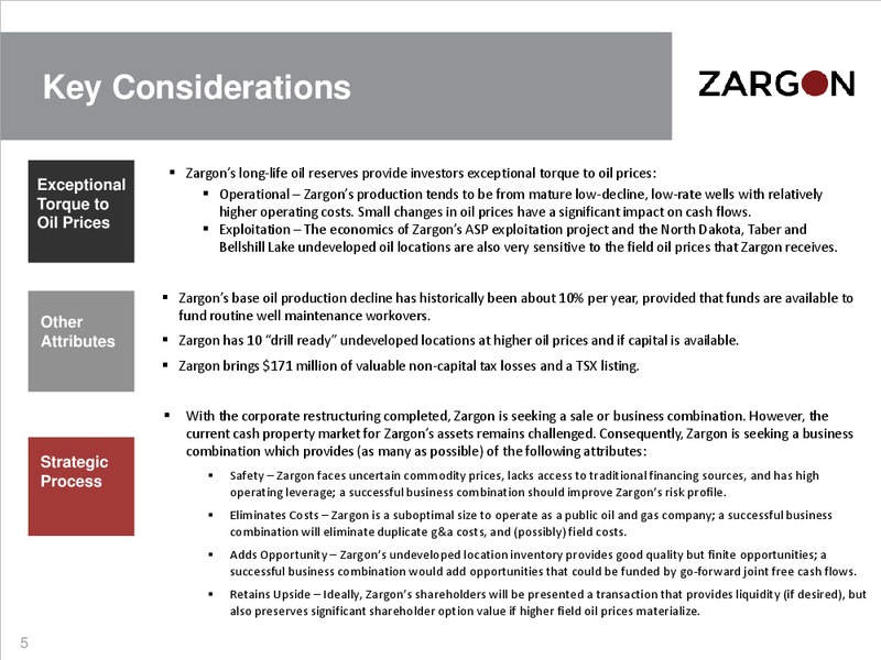 August 2019 Corporate Presentation – Zargon Oil & Gas Ltd – slide 4