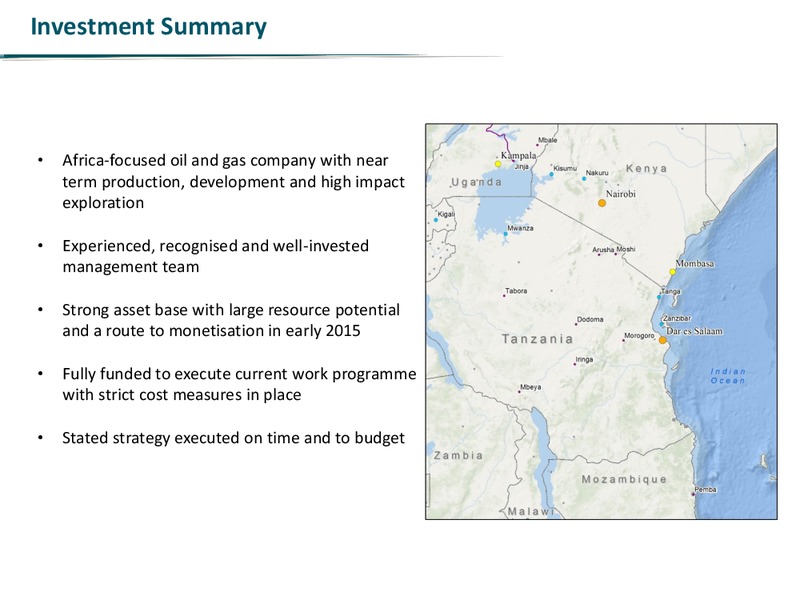 May 2014 Annual General Meeting – Aminex Plc – slide 2