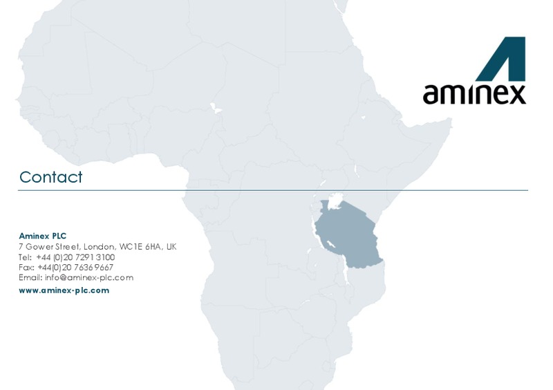 September 2014 Corporate Presentation – Aminex Plc – slide 13