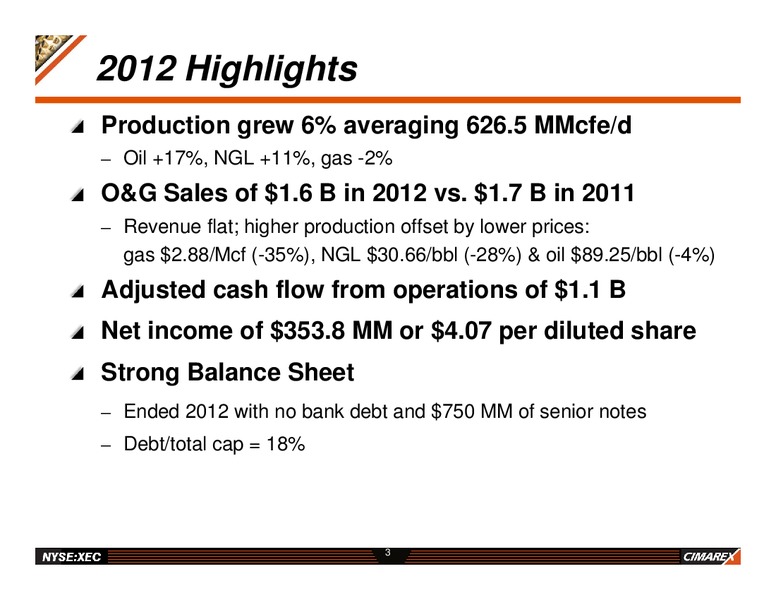 EnerCom The Oil & Service's Conference – Cimarex Energy Co. – slide 2