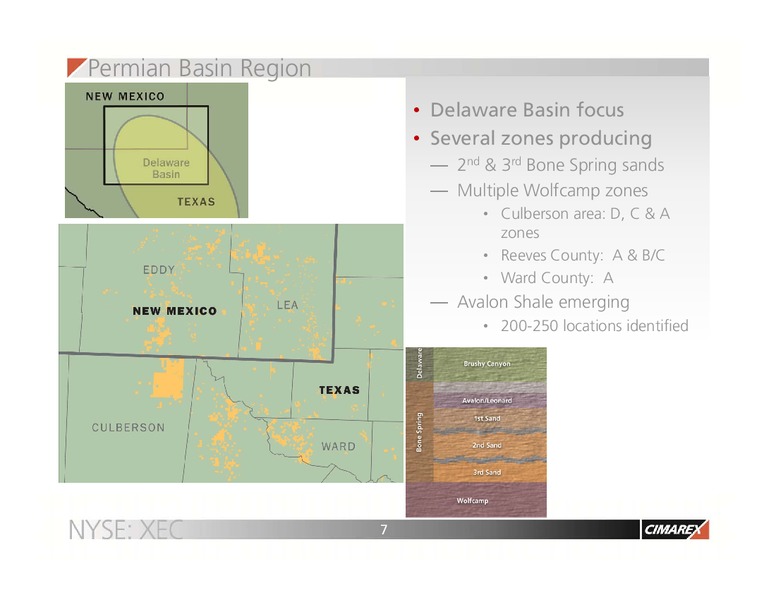 June 2014 Corporate Presentation – Cimarex Energy Co. – slide 6