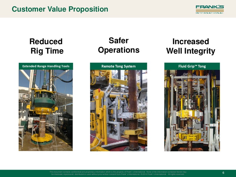 UBS Global Oil & Gas Conference – Franks International – slide 5