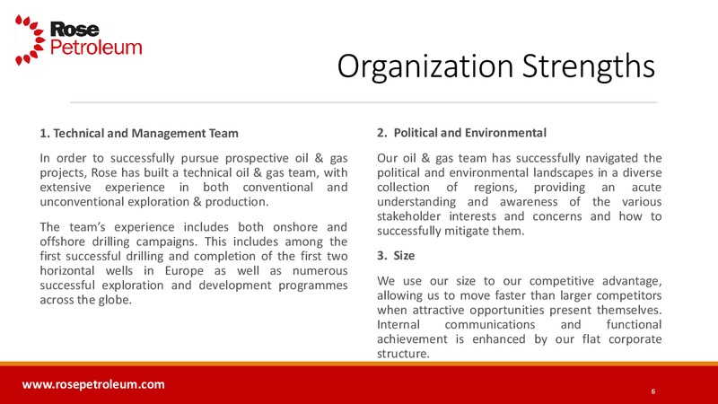 Enercom Conference – Rose Petroleum – slide 5