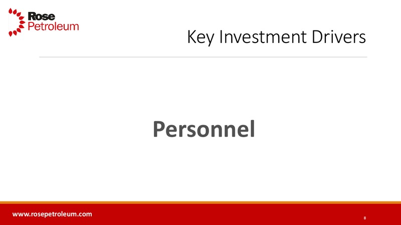 Enercom Conference – Rose Petroleum – slide 7