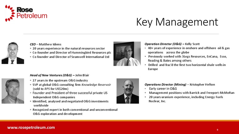 Enercom Conference – Rose Petroleum – slide 8