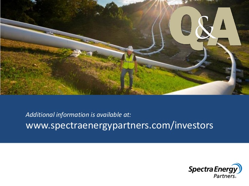 NAPTP MLP Investor Conference – Spectra Energy Corp. – slide 10