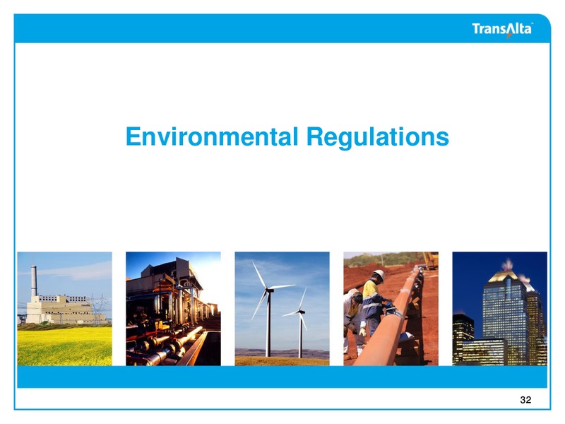 May 2015 Investor Presentation – Transalta Corp. – slide 31