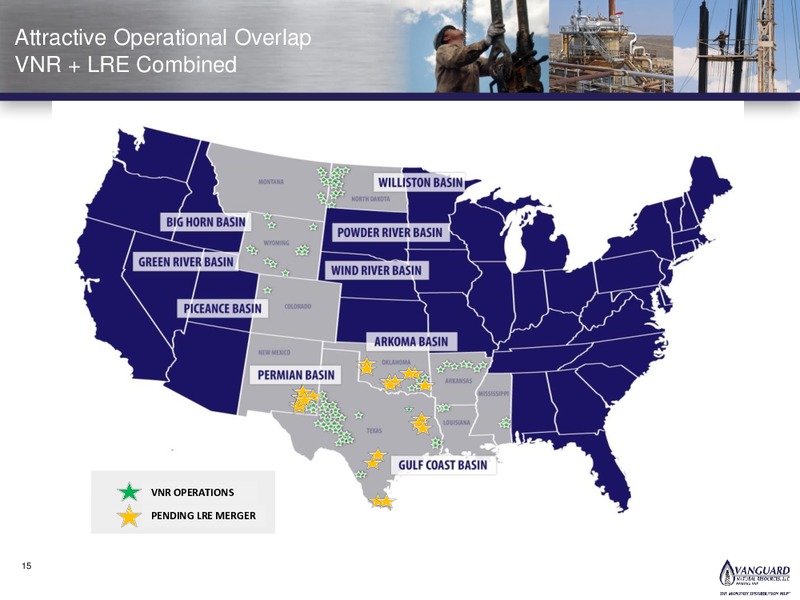 NAPTP 2015 MLP Conference Presentation – Vanguard Natural Resources, Llc – slide 14