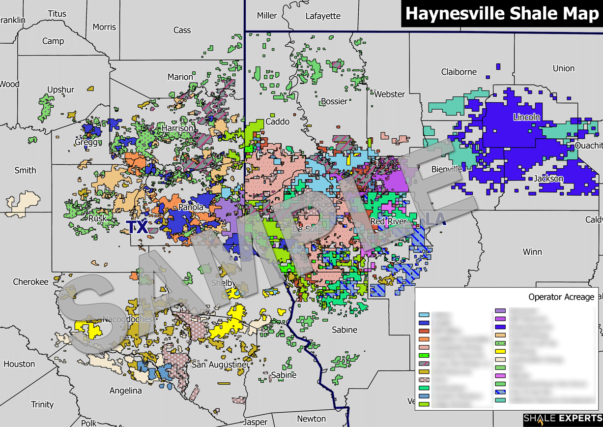 Haynesville Shale Map New