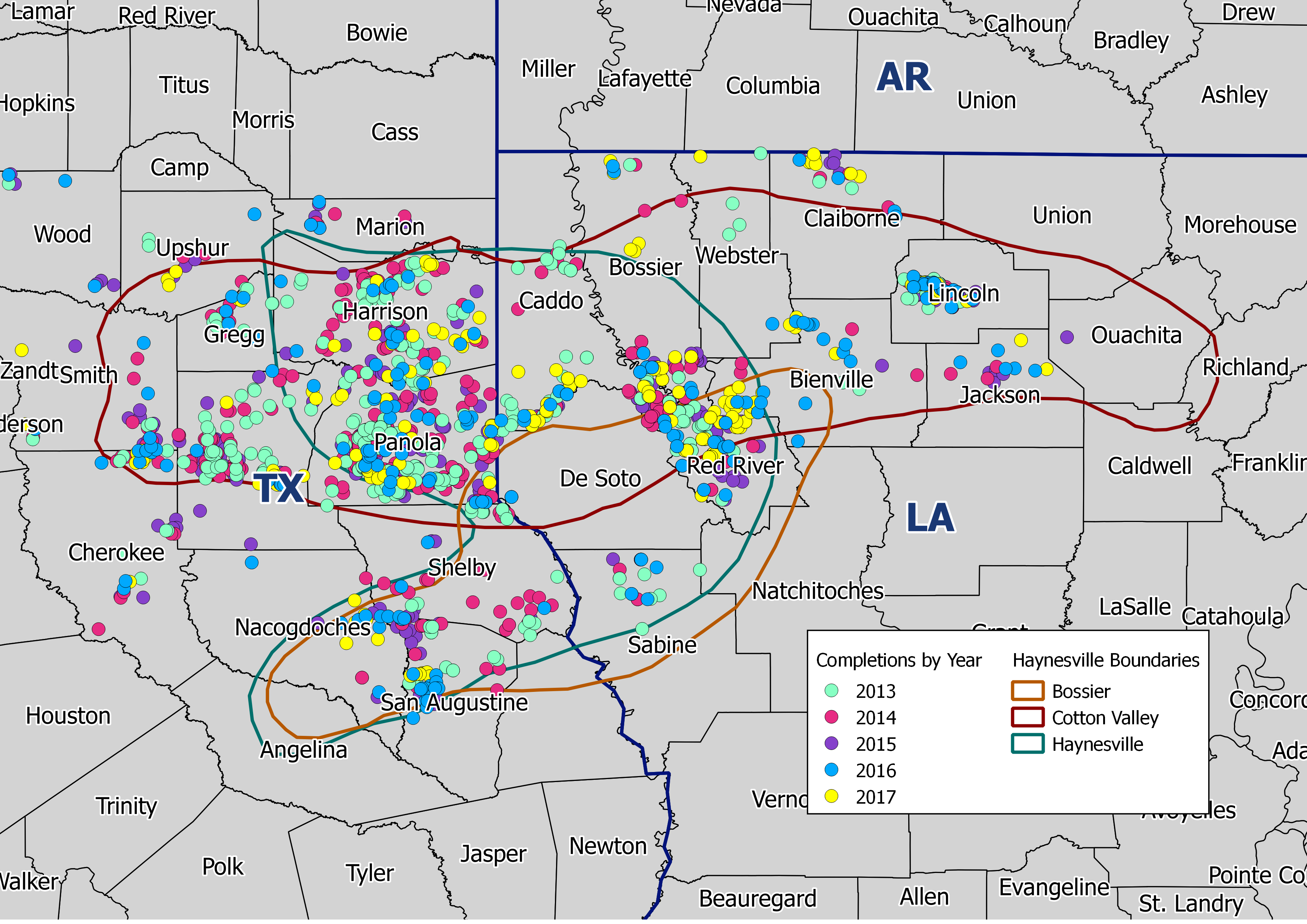 Haynesville Shale Completions