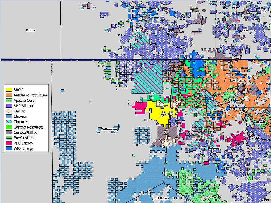 Three Rivers III Offers Up Gassy Permian-Delaware Basin Acreage; Hopes to Net $1.0 Billion