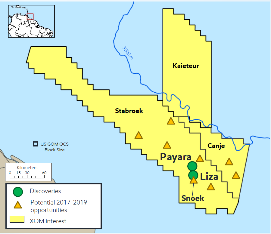 Exxon's Snoek Well Marks Third Discovery Offshore Guyana