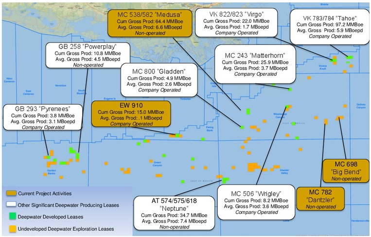 W&T Offshore Talks Ewing GOM Discovery