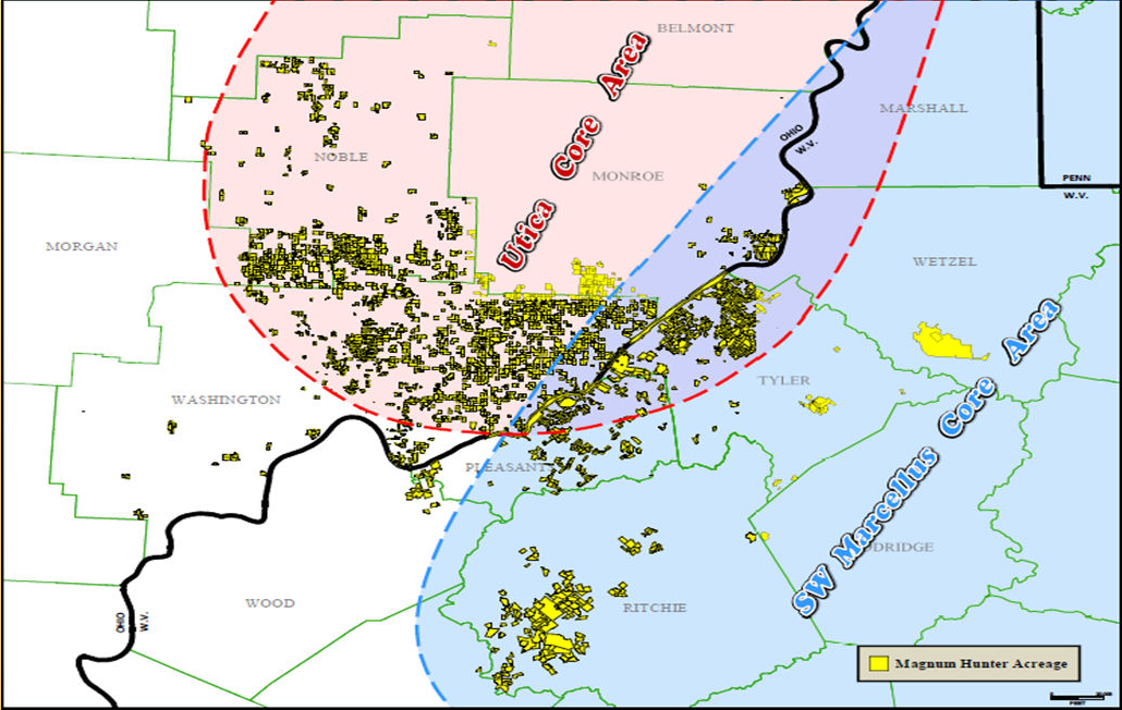 Magnum Hunter's Marcellus, Utica Test in West Virginia a Home Run