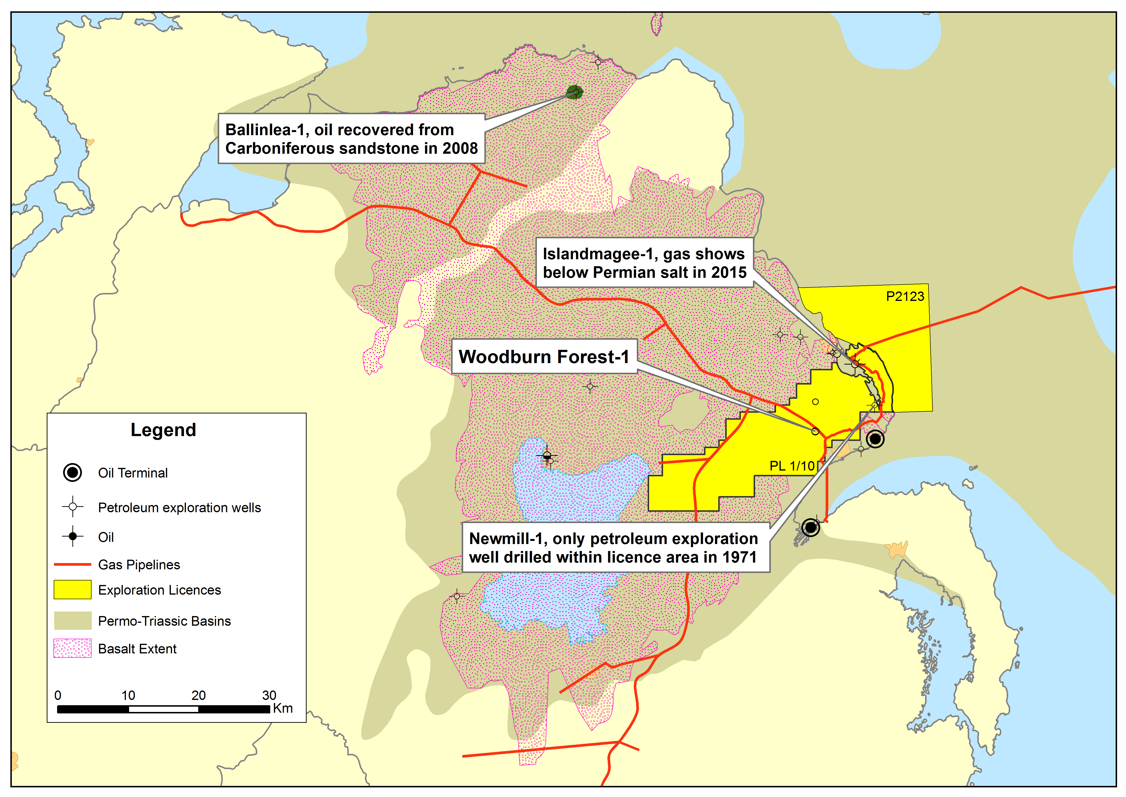 Petro River Begins Exploration in Northern Ireland License
