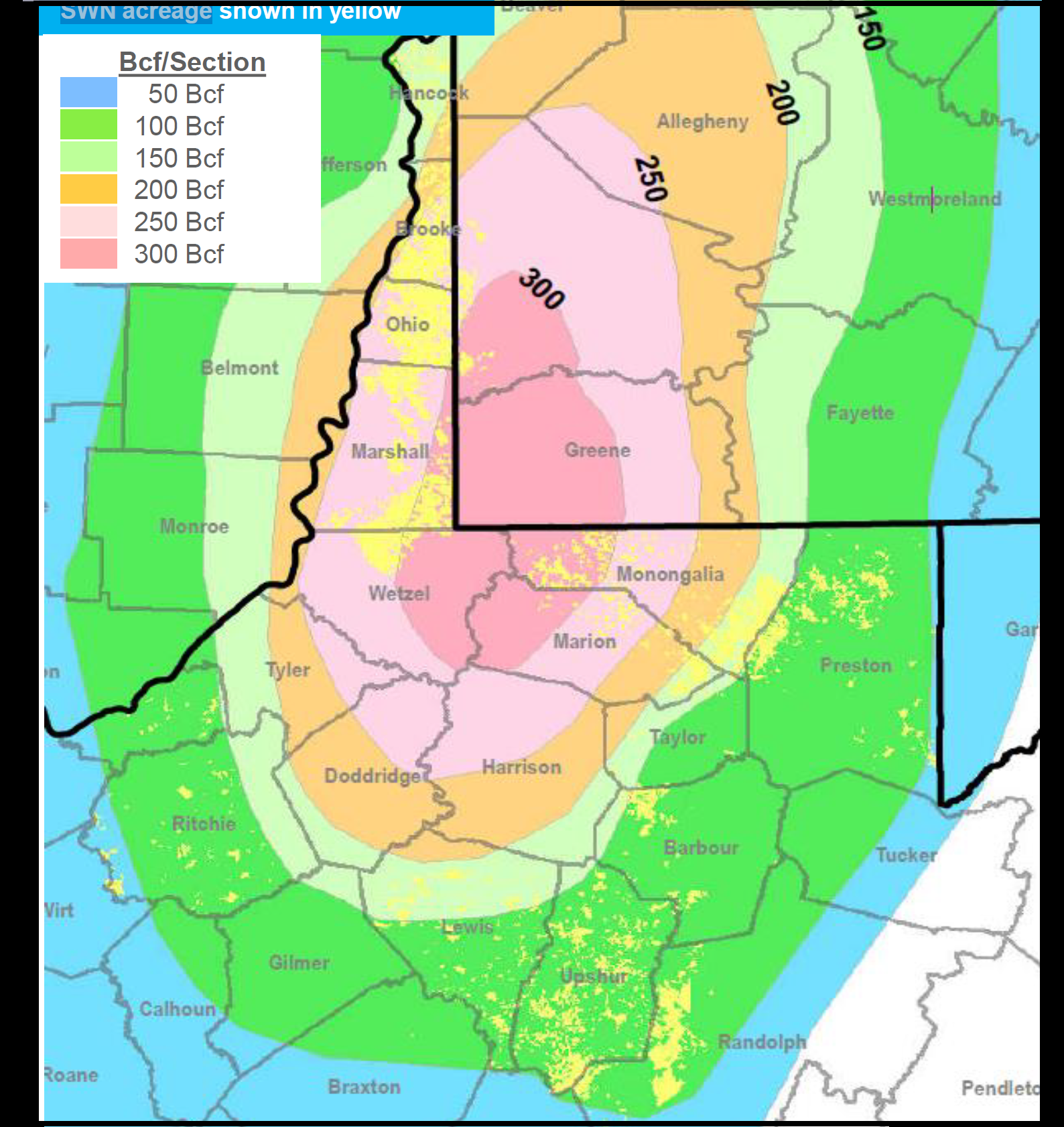 Williams / Southwestern Signs Appalachia Gas Gathering and Processing Agreement