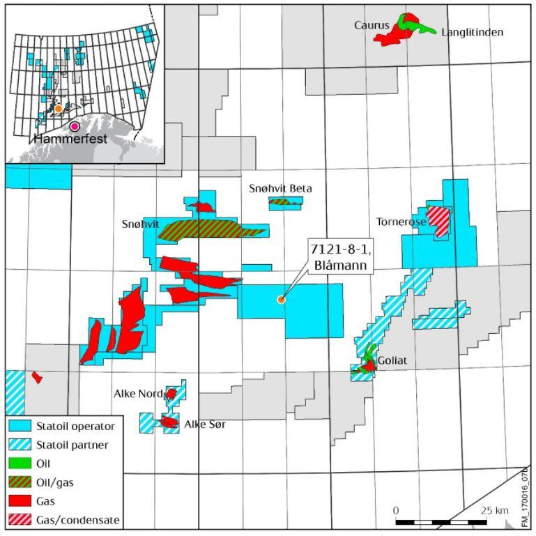 Statoil Settles for 10-20 MMBOE Gas Discovery in the Barents Sea