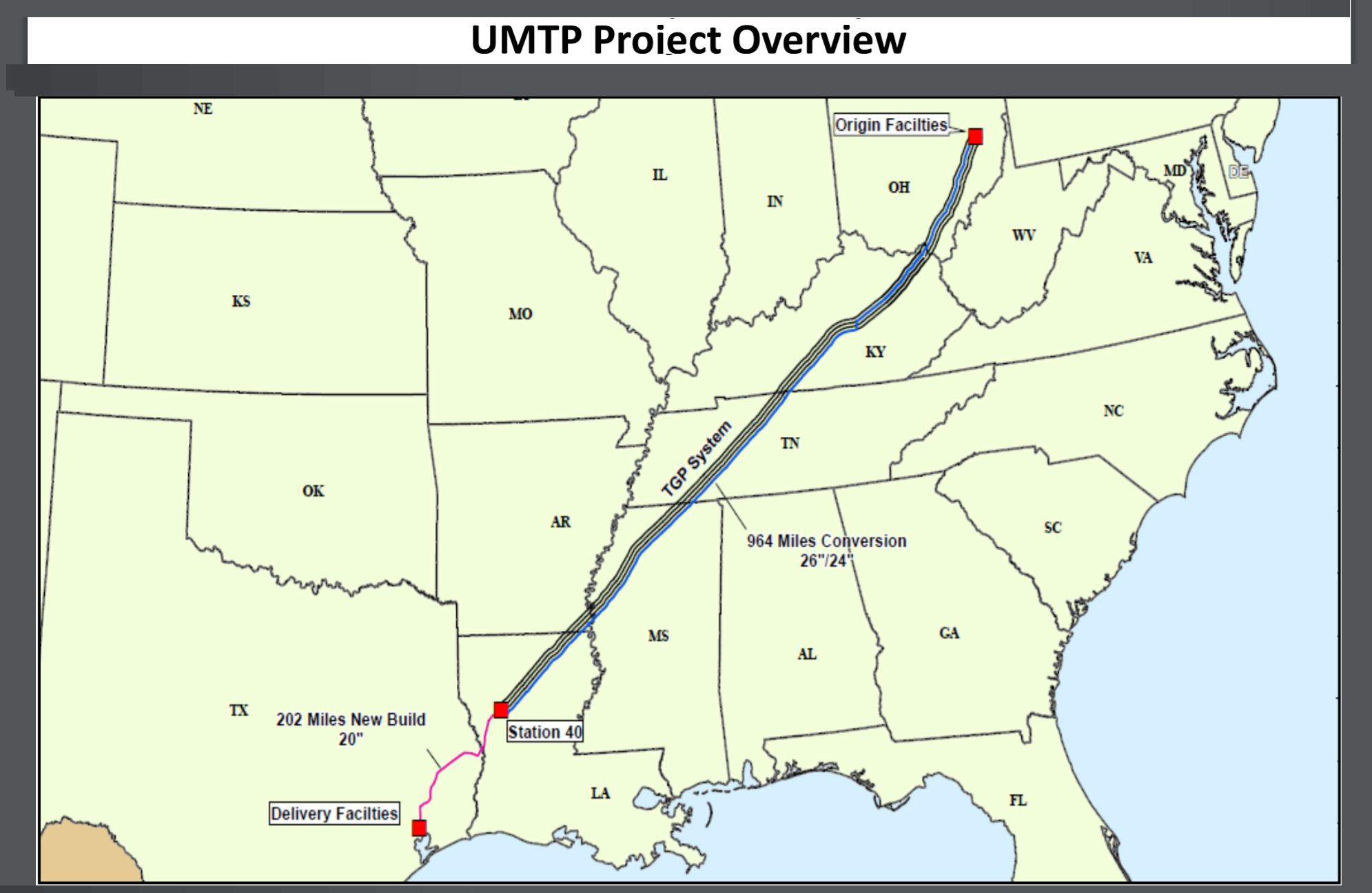 Kinder Morgan Cancels Utica / Marcellus / Texas Pipeline Project