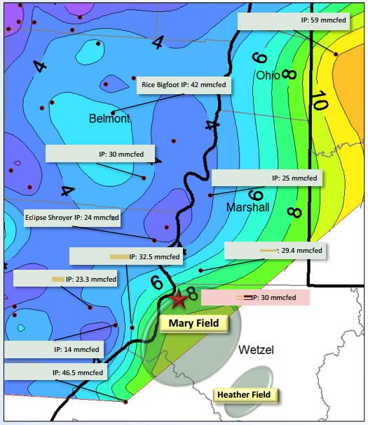 Top IPs :  Utica Shale Wells